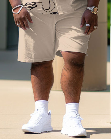 Big & Tall Graphic Jeans for big men view 3