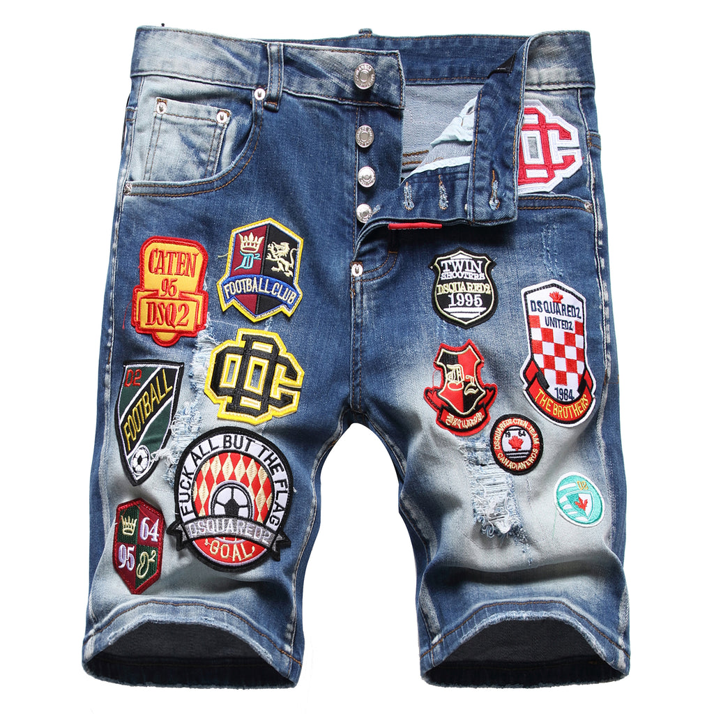 Big & Tall Denim Graphic Jeans for big men view 2