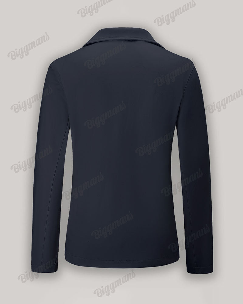 Big & Tall Solid Color Two-piece Set for big men view 6