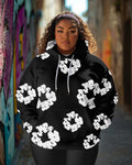 Big & Tall Graphic Hoodie for big men view 2