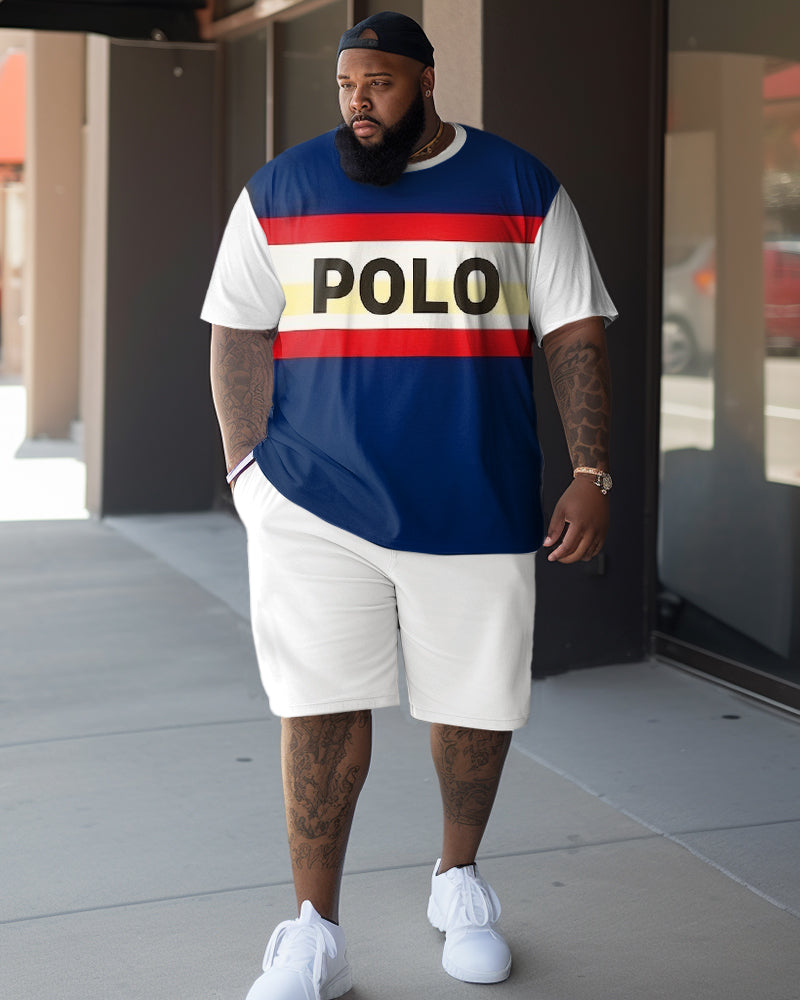 Big & Tall Athletic Two-piece Set for big men view 1