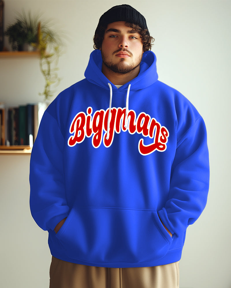 Big & Tall Graphic Hoodie for big men
