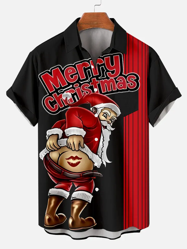Big & Tall Graphic Short Sleeve Shirt for big men view 2