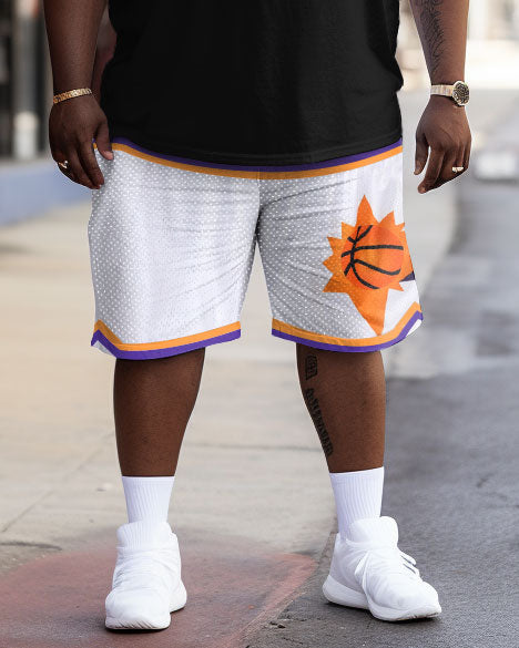 Big & Tall Streetwear Athletic Shorts for big men view 1