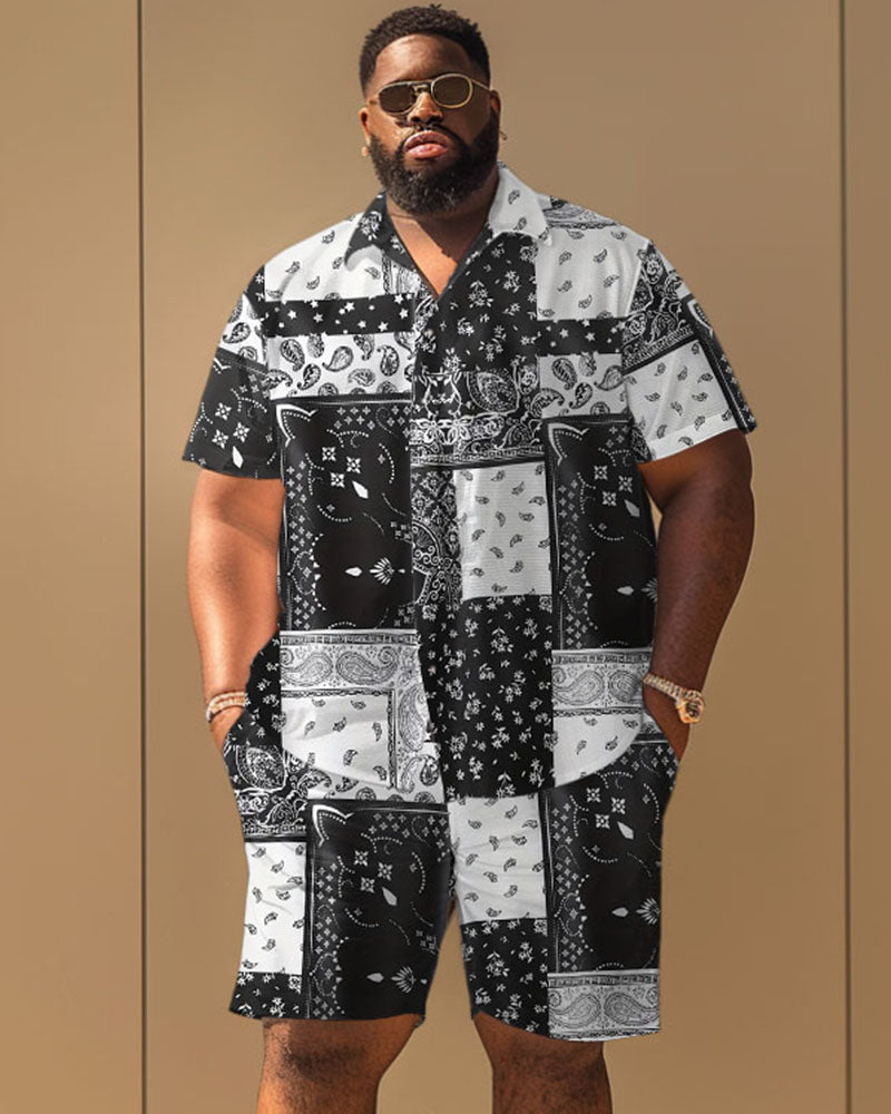 Big & Tall Graphic Jeans for big men view 1