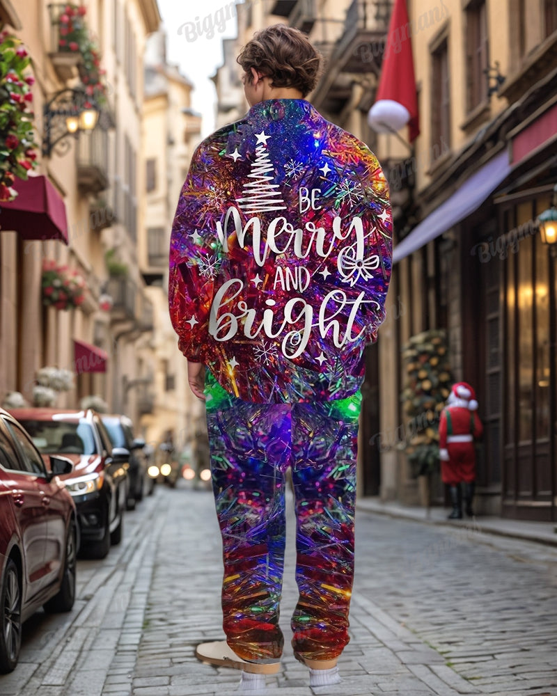 Big & Tall Graphic T-Shirt Pants Set for big men view 2