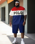Big & Tall Athletic Two-piece Set for big men view 1