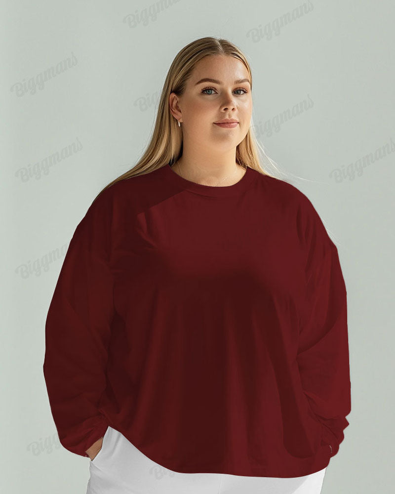 Big & Tall Solid Color T-Shirt for big men view 3