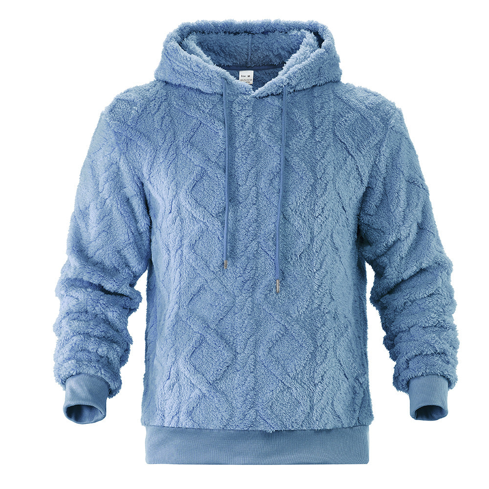 Big & Tall Solid Color Hoodie for big men view 5
