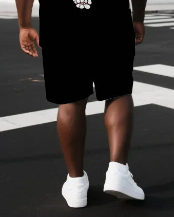 Big & Tall Graphic Two-piece Set for big men view 3