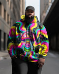 Big & Tall Graphic Hoodie for big men