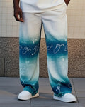 Big & Tall Gradient Pants for big men