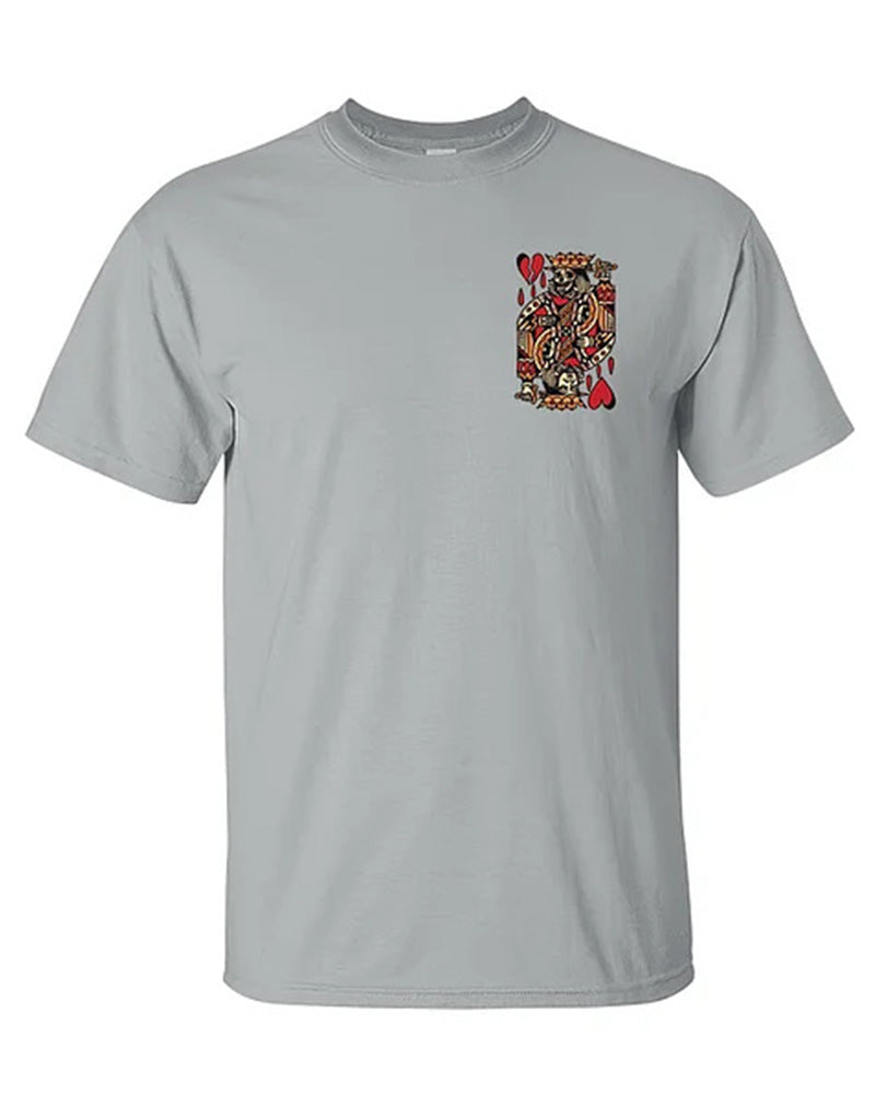 Big & Tall Graphic Streetwear Skull T-Shirt for big men view 9