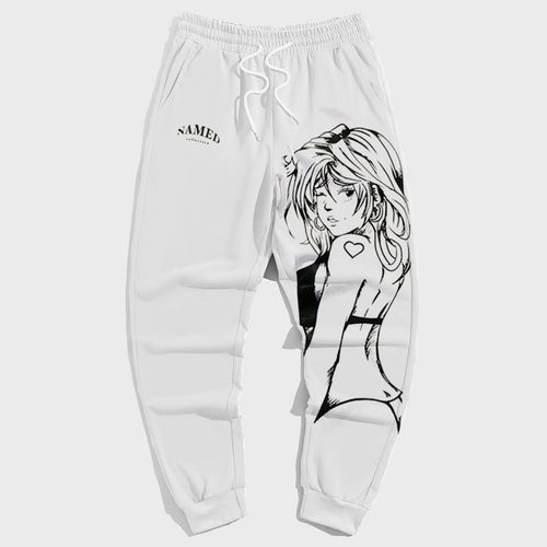 Big & Tall Streetwear Vintage Pants for big men