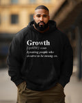 Big & Tall Graphic Athletic Streetwear Hoodie for big men