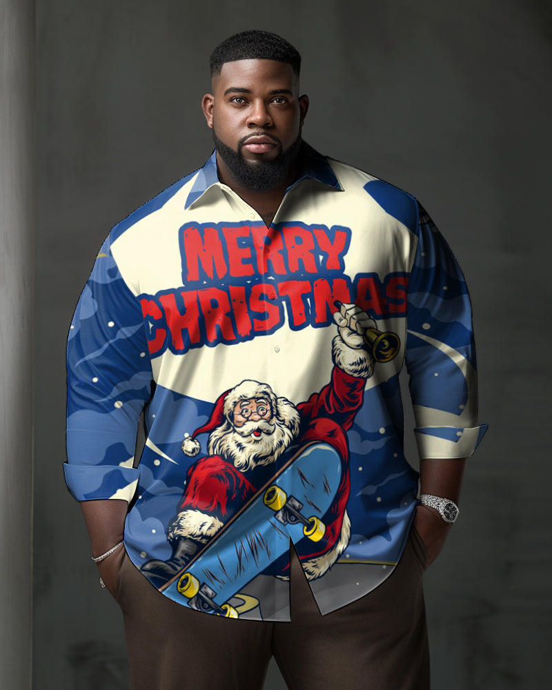 Big & Tall Shirt Pants Set for big men
