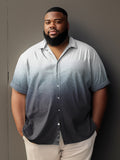 Big & Tall Gradient Shirt Pants Set for big men