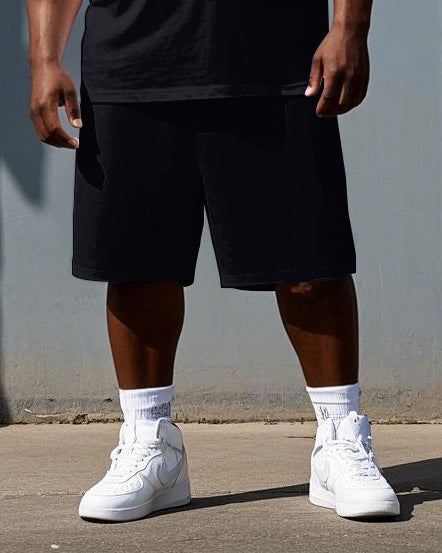 Big & Tall Graphic Skull Two-piece Set for big men view 3