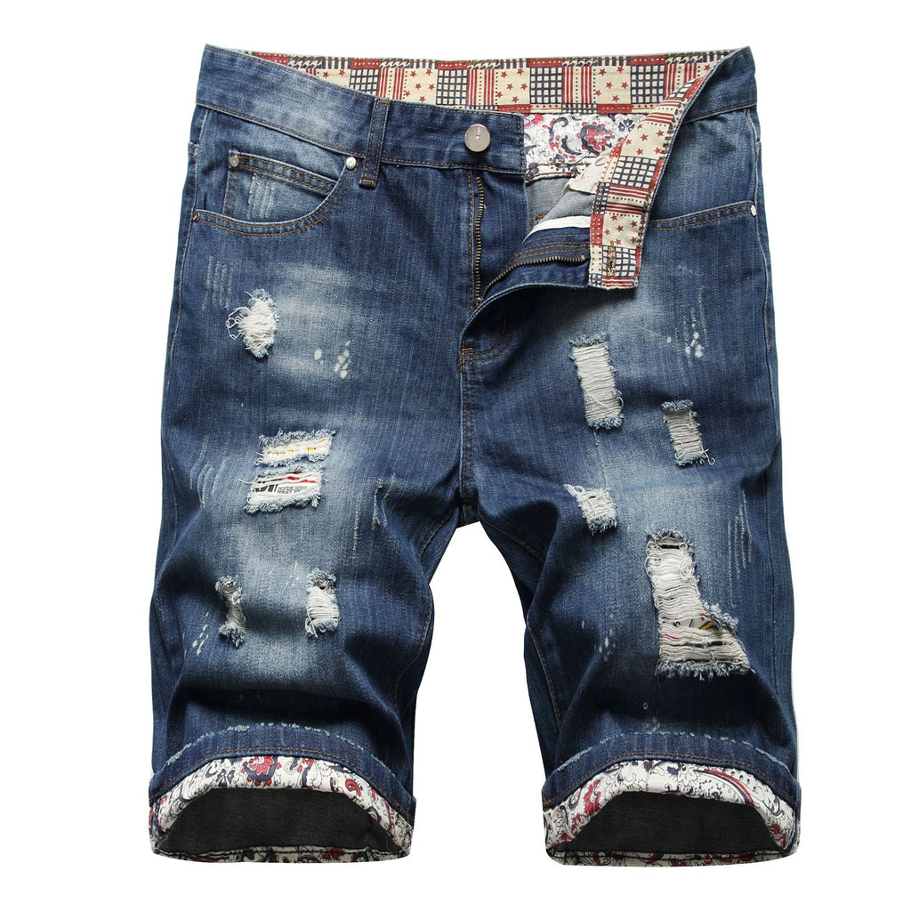 Big & Tall Denim Graffiti Streetwear Jeans for big men view 2