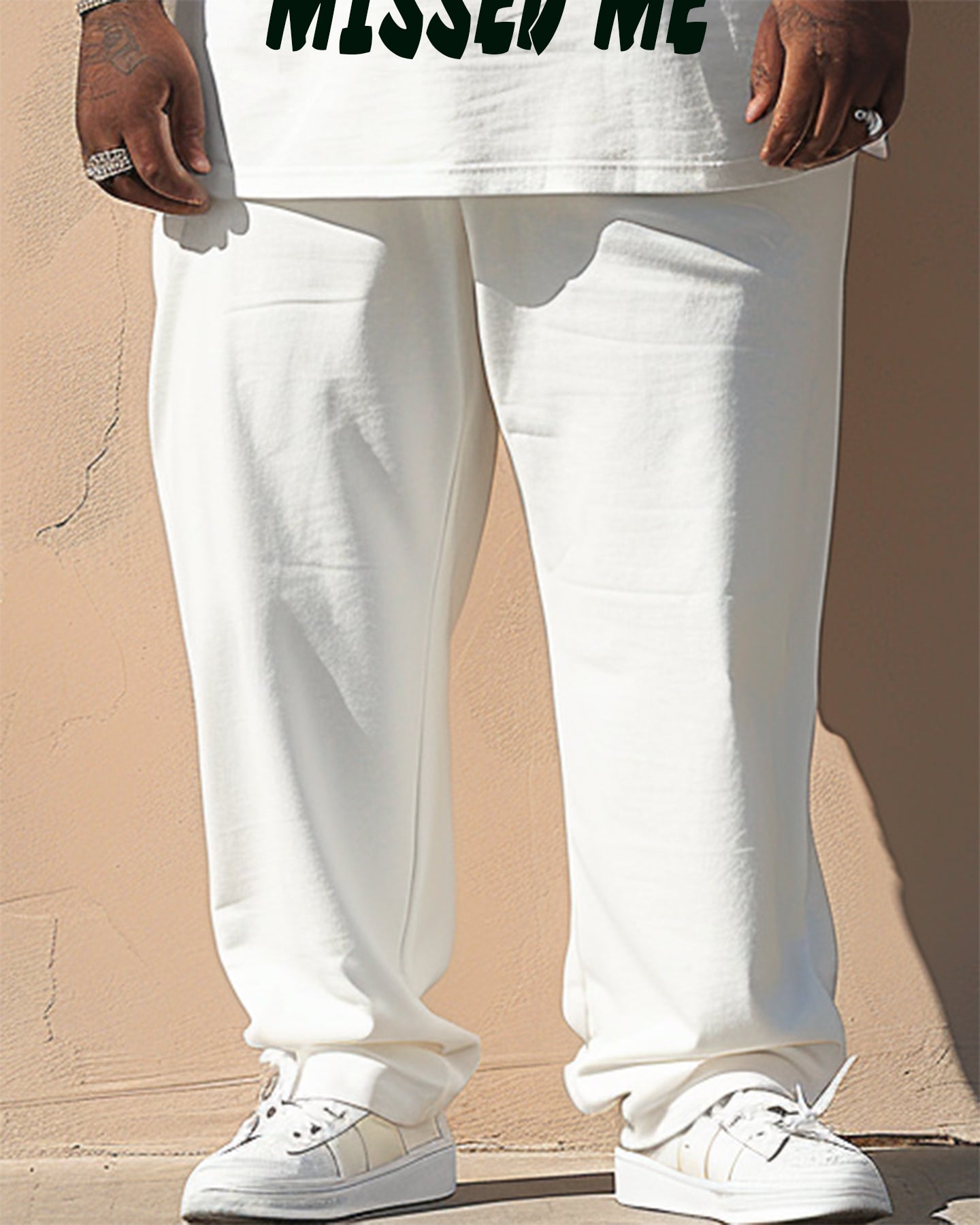 Big & Tall Graphic Two-piece Set for big men view 3