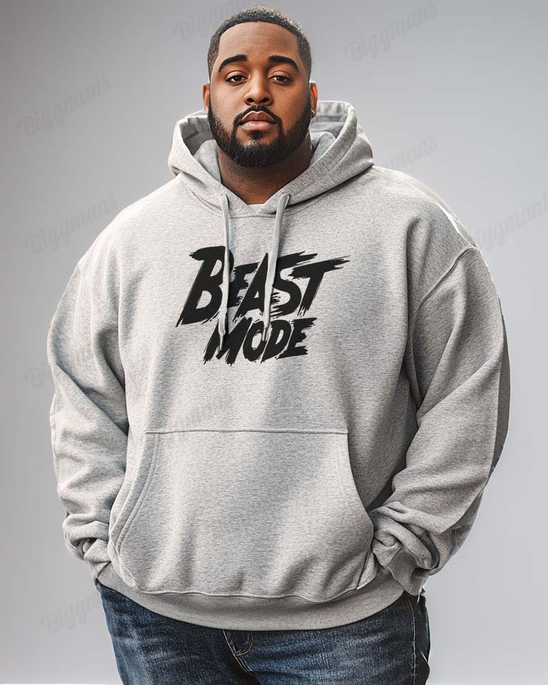 Big & Tall Graphic Hoodie for big men view 1