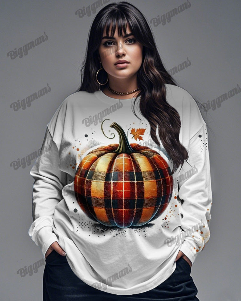 Big & Tall Plaid Graphic T-Shirt for big men