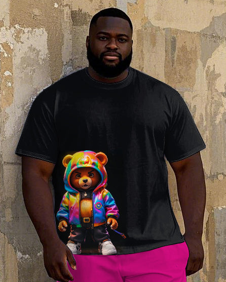 Big & Tall Streetwear Hoodie for big men view 2