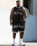 Big & Tall Athletic Tank Top for big men view 2