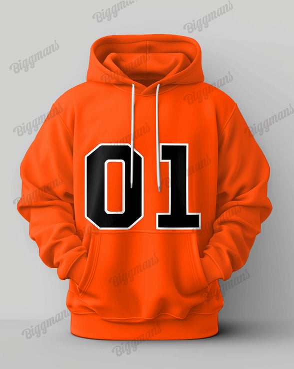 Big & Tall Streetwear Hoodie Sweatpants Set for big men view 2