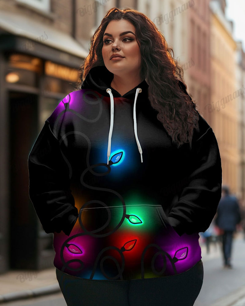 Big & Tall Graphic Hoodie for big men