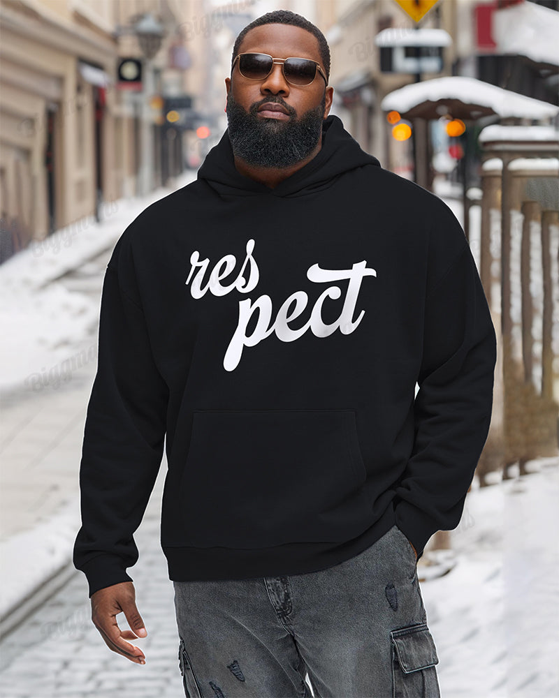 Big & Tall Graphic Hoodie for big men view 1