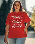 Big & Tall Graphic T-Shirt Shorts Set for big men