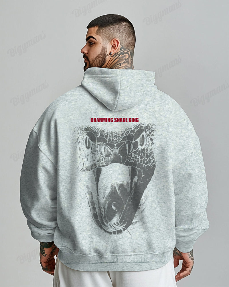 Big & Tall Graphic Hoodie for big men view 7