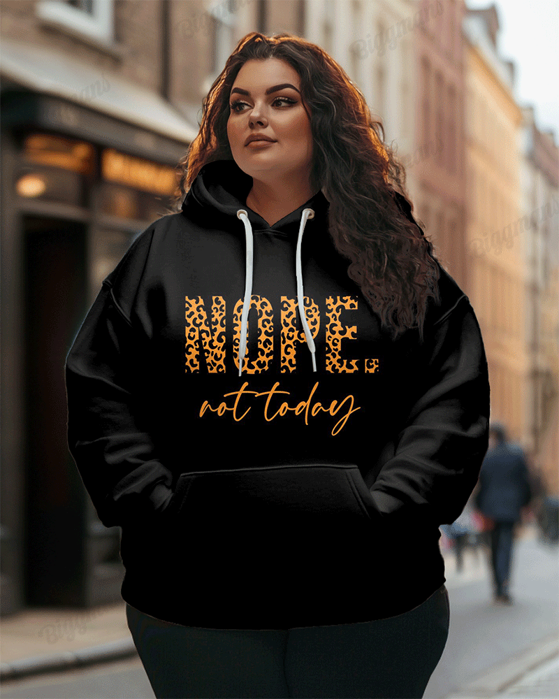 Big & Tall Graphic Hoodie for big men