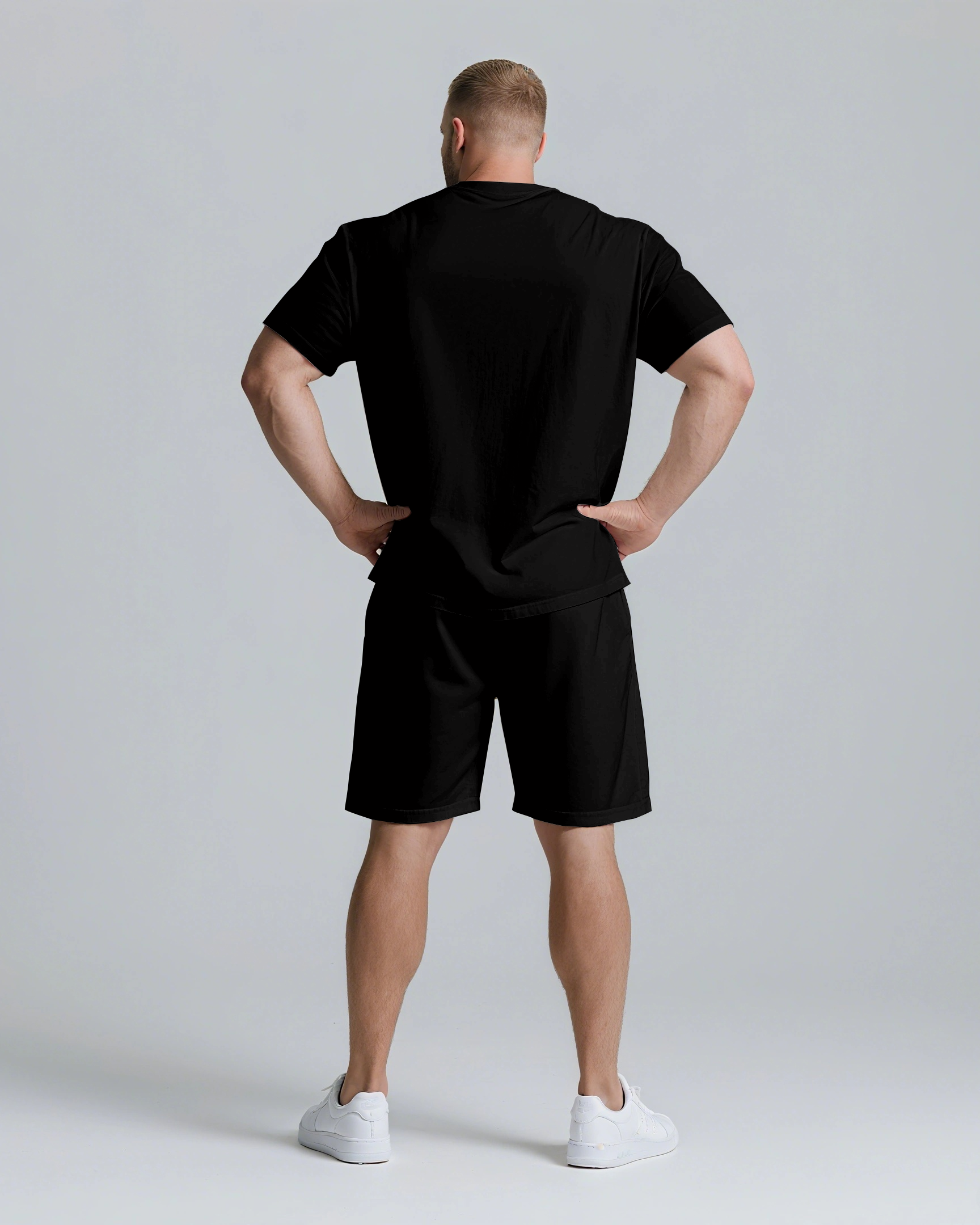 Big & Tall Graphic Streetwear T-Shirt for big men view 3