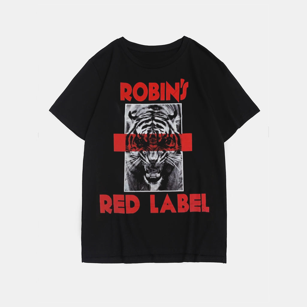 Big & Tall Red T-Shirt for big men view 2