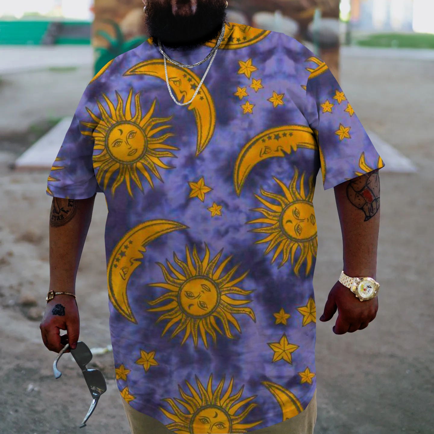 Big & Tall Streetwear T-Shirt for big men