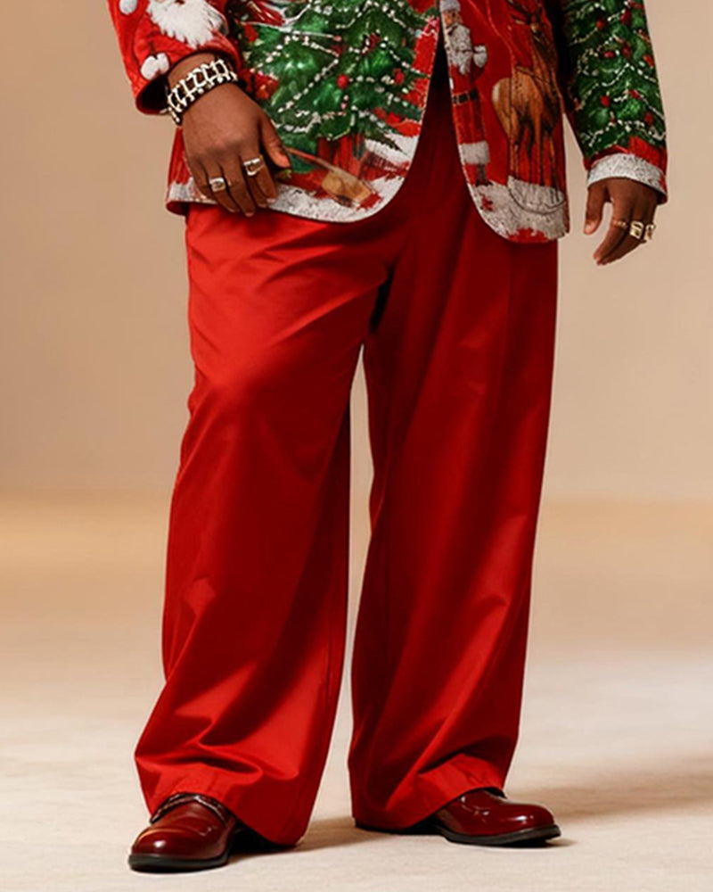 Big & Tall Graphic Vintage Two-piece Set for big men view 3