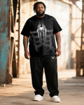 Big & Tall Graphic T-Shirt Pants Set for big men view 1