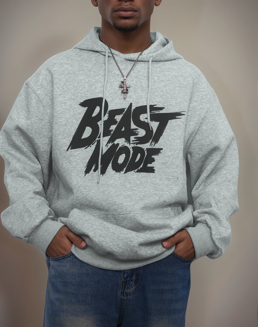 Big & Tall Graphic Hoodie for big men view 5