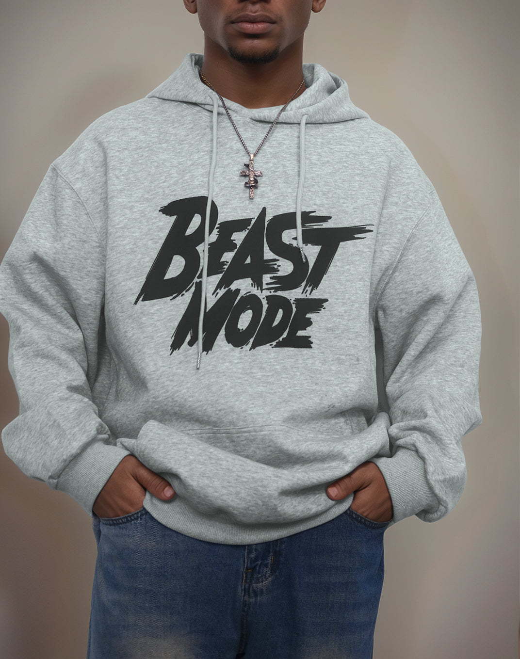 Big & Tall Graphic Hoodie for big men view 5