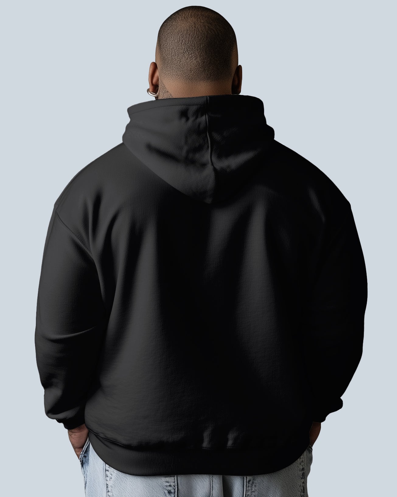 Big & Tall Graphic Hoodie for big men view 6
