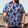Big & Tall Hawaiian Short Sleeve Shirt for big men