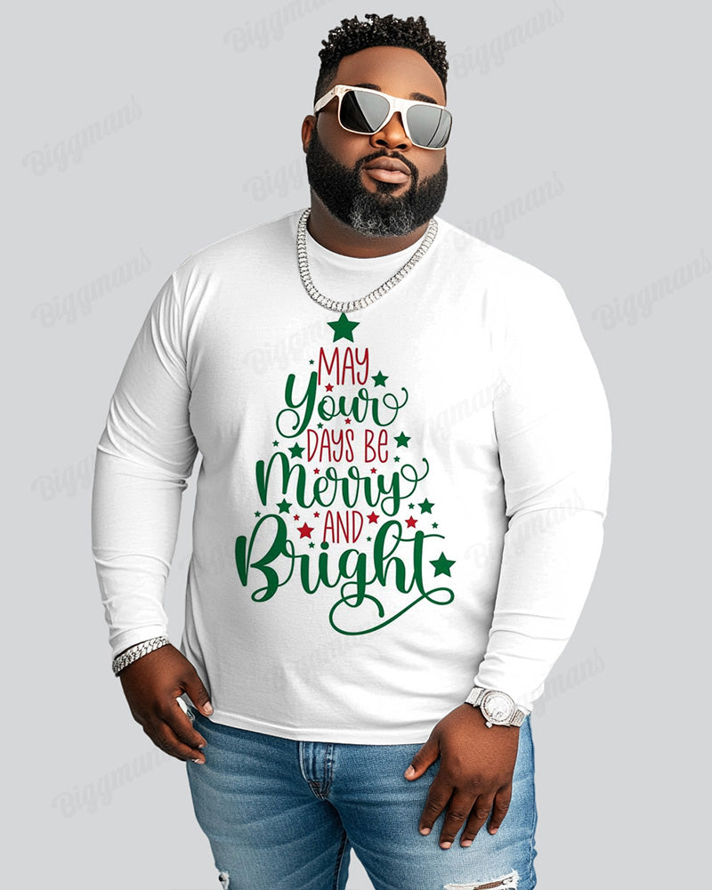 Big & Tall Solid Color Athletic Streetwear T-Shirt for big men view 1