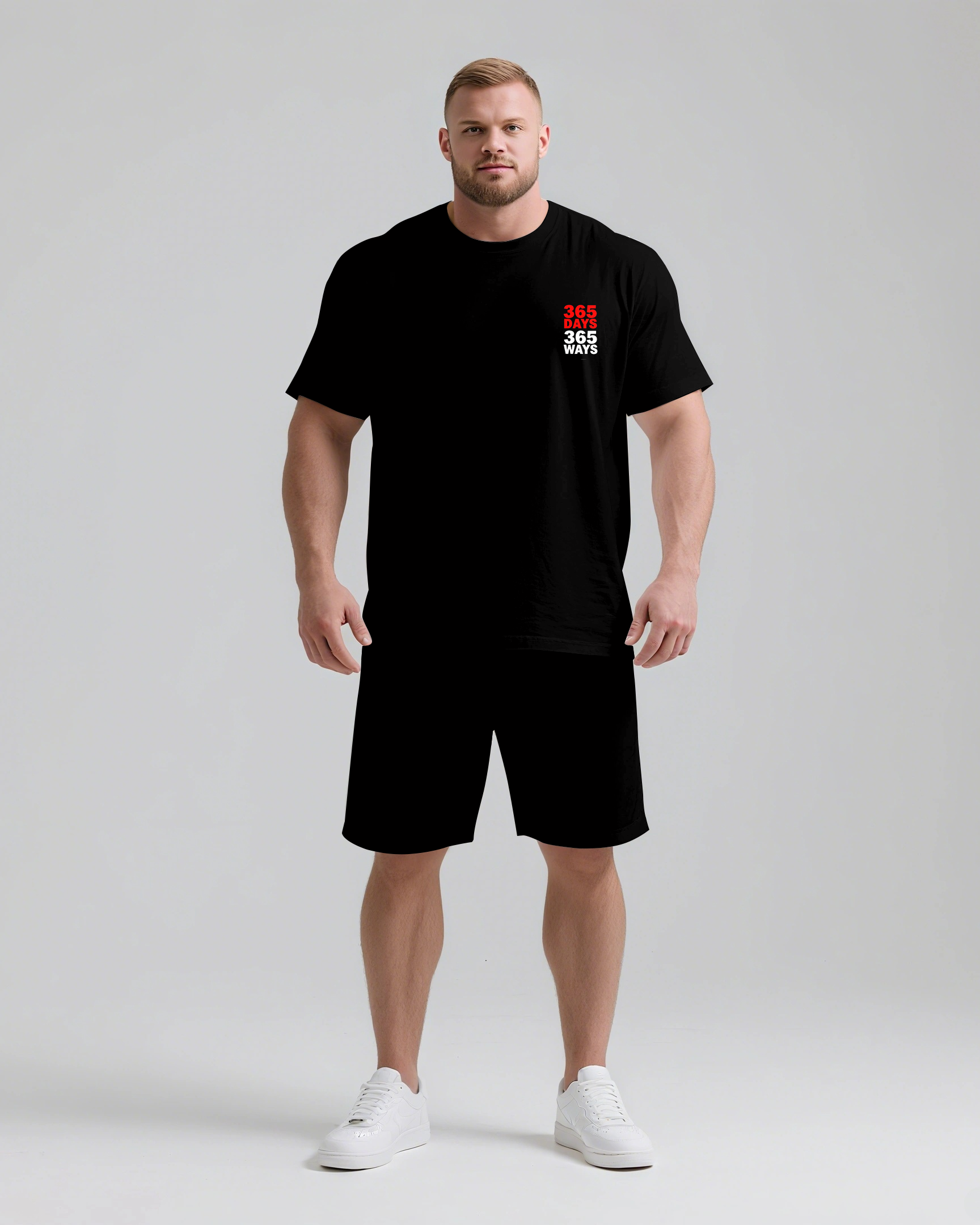 Big & Tall Graphic Streetwear T-Shirt for big men view 1