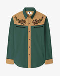 Big & Tall Floral Long Sleeve Shirt for big men view 1