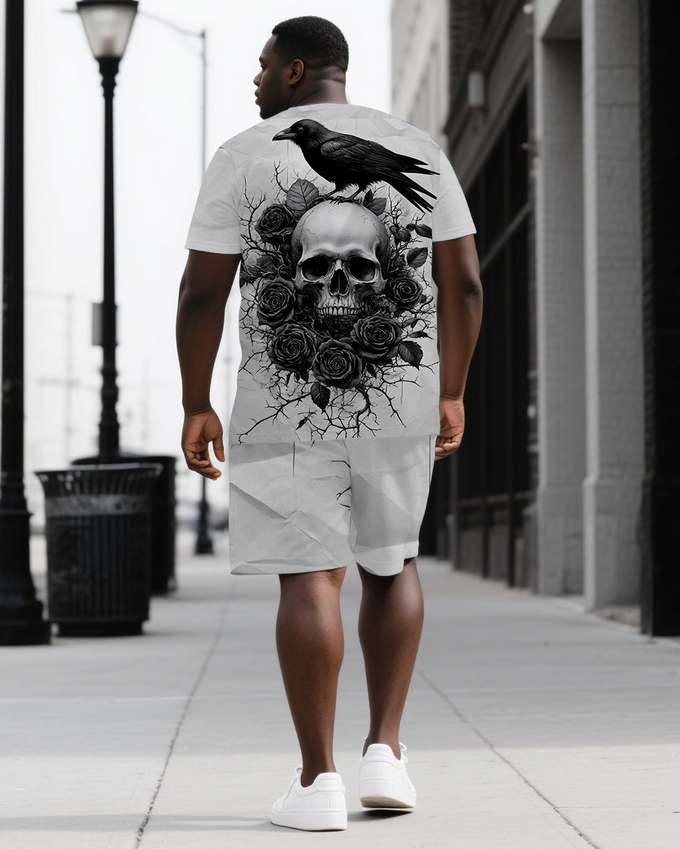 Big & Tall Graphic Two-piece Set for big men view 1