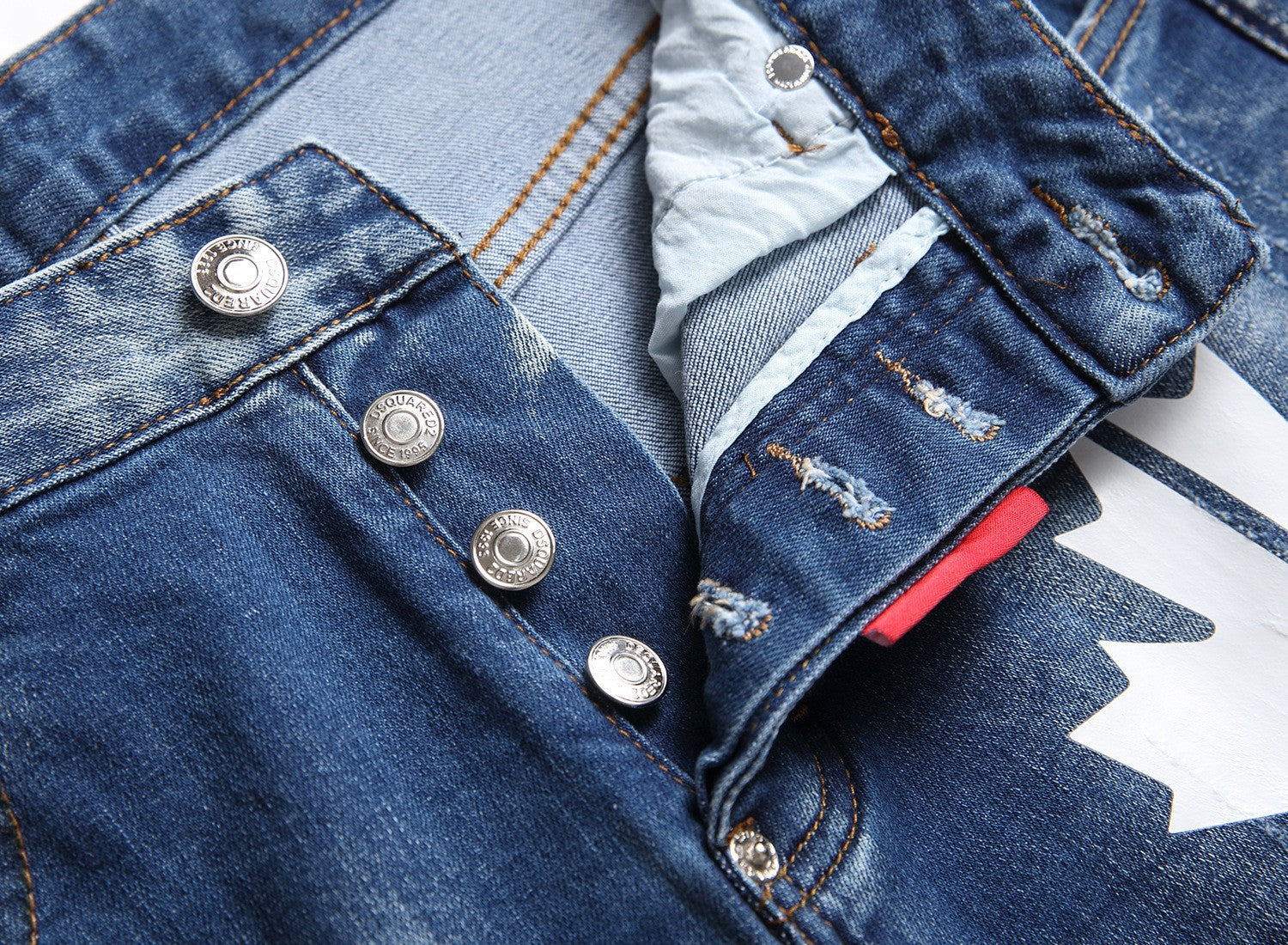 Big & Tall Denim Graffiti Streetwear Jeans for big men view 5
