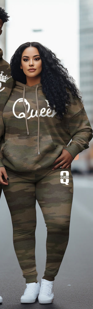 Big & Tall Graphic Graffiti Camouflage Hoodie for big men view 10