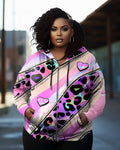 Big & Tall Graffiti Hoodie for big men